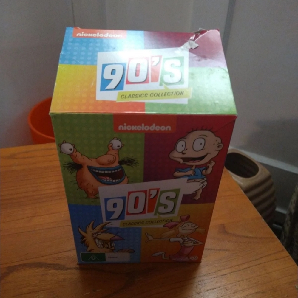 Vintage 1990s DVD collection set